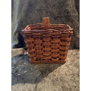 Vintage Wooden Hanging Basket Cottagecore